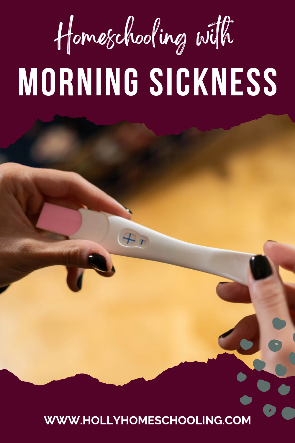 How To Homeschool With Morning Sickness